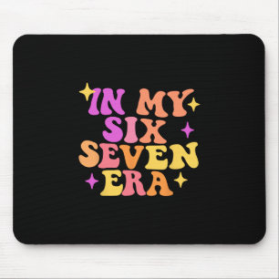 Lustig in meiner Six Seven-Ära 67 Meme Six Seven Ä Mousepad