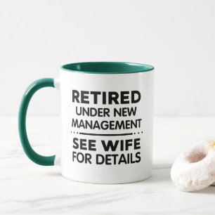 Lustig in Rente unter neuer Leitung Lustiger Ruhes Tasse