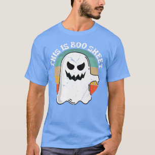 Lustig ist das Boo Sheet Boo Gespenst Vintage Hall T-Shirt