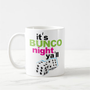 Lustig ist es Bunco Nacht Sie Kaffeetasse