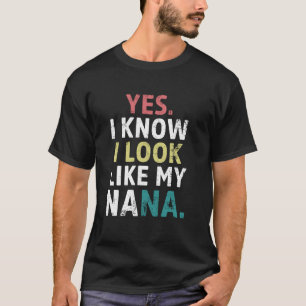 Lustig Ja ich weiß ich sehe aus wie meine Oma Vint T-Shirt