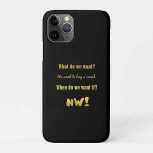 Lustig Kaufe einen Vokal — Jetzt! Case-Mate iPhone Hülle