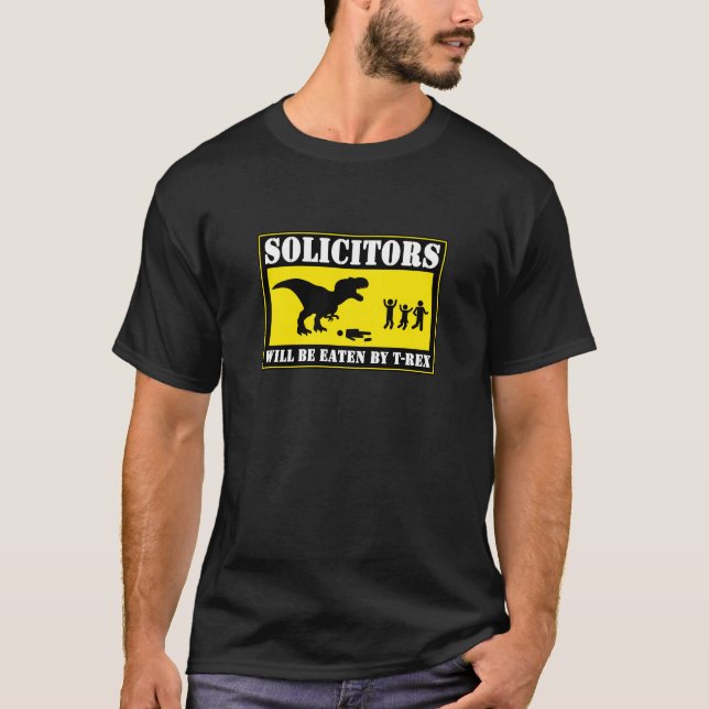 Lustig kein Anbieten T-Shirt (Vorderseite)