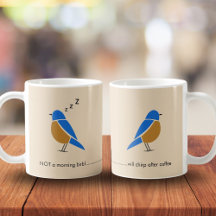 Lustig - Kein Morgen-Vogel - Blaumerle