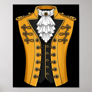 Lustig Kolonial-18.-Jahrhundert Historisches Ameri Poster