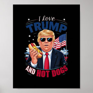 Lustig Komisch Konservativ Ich Liebe Trump Und Hei Poster