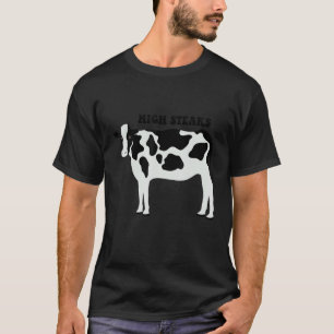 Lustig, Kuh-Hoch-Steaks T-Shirt