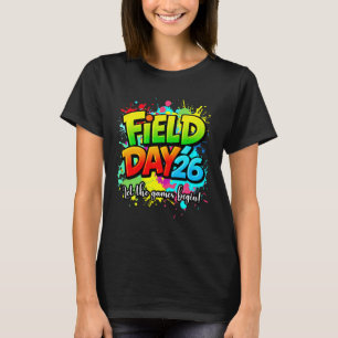Lustig Lass Die Spiele Beginnen Field Day 2026 Elt T-Shirt