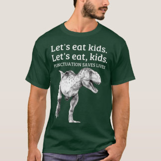 Lustig Lasst uns essen Pünktlichkeit rettet Leben T-Shirt