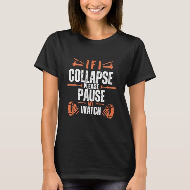 lustig laufen T-Shirt (Vorderseite)
