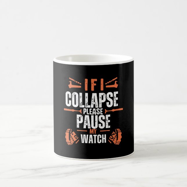 Lustig-laufend Kaffeetasse (Mittel)
