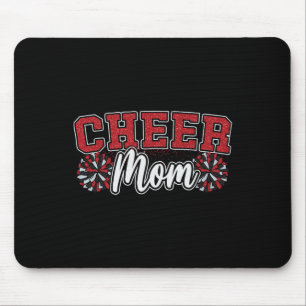 Lustig Laut Stolz Jubel Mama Cheerleading Rot B Mousepad