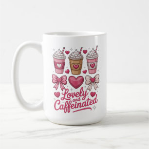 Lustig Liebenswert und Koffeinhaltig Süße Valentin Kaffeetasse