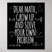 Lustig Lieber Mathe Werde Erwachsen Zitat Probleml