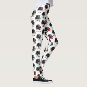 Lustig Los geht's! zum Spaziergang Pekingese-Hund Leggings