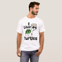Lustig mag ich Schildkröten meme T - Shirt