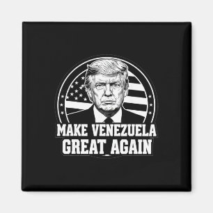 Lustig Make Venezuela Great Again Trump Öl Magnet