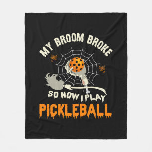 Lustig Mein Besen ist kaputt Jetzt spiele ich Pick Fleecedecke