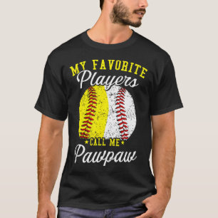 Lustig Mein Lieblings Baseball Softball Spieler Ne T-Shirt