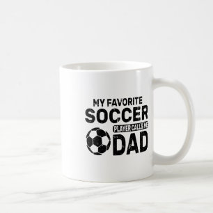 Lustig Mein Lieblingsfußballspieler nennt mich Pap Kaffeetasse