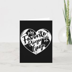 Lustig Mein Lieblingsspieler nennt mich Gaga Fußba Karte