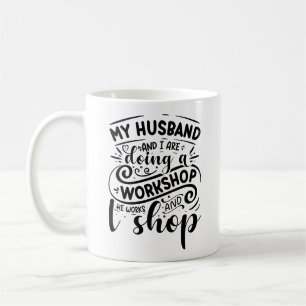 Lustig mein Mann und ich sind Kaffeetasse
