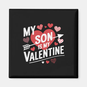 Lustig Mein Sohn Ist Mein Valentinstag Für Mama Pa Magnet