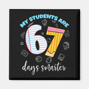 Lustig Meine Schüler sind 67 Tage schlauer Lehrer  Magnet