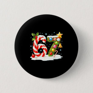 Lustig Nett Unartig 6 7 Weihnachten 67 Meme Xmas J Button