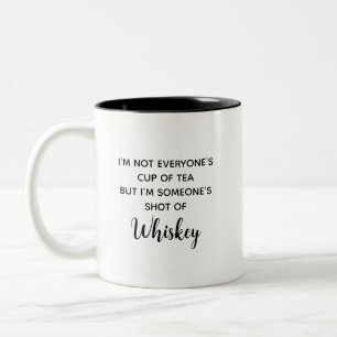 Lustig Nicht Jedermanns Sache Humorvolles Zitat Zweifarbige Tasse