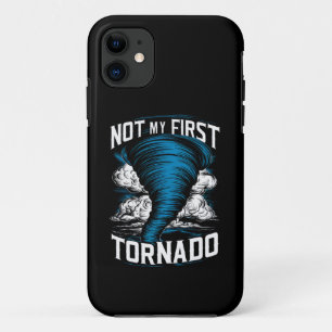 Lustig Nicht Mein Erster Tornado Retro-Sturmjäger  Case-Mate iPhone Hülle
