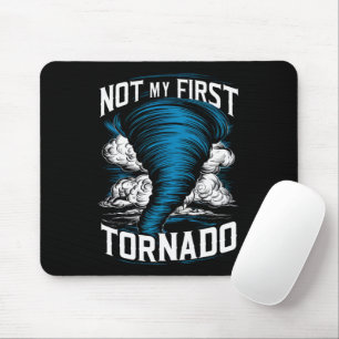Lustig Nicht Mein Erster Tornado Retro-Sturmjäger  Mousepad