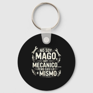 Lustig No Soy Mago Soy Mecánico Automechaniker Spa Schlüsselanhänger
