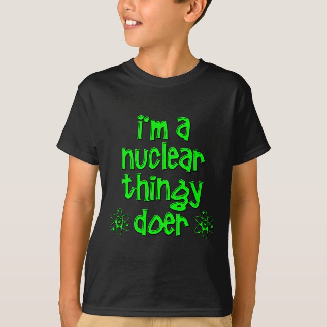 lustig nuklear T-Shirt (Vorderseite)