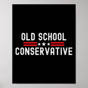 Lustig Pro Konservativ Stolzer Republikanischer Po Poster