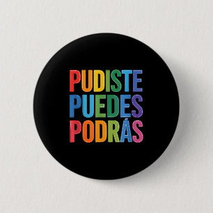 Lustig pudiste puedes podras spanisch motivierend button