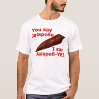 Lustig sage ich Jalapen-YES Wordplay