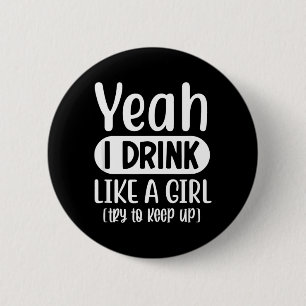 Lustig Sarkastisch Trinken Alkohol Anstößig Button