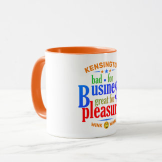 LUSTIG Schlecht fürs Geschäft, großartig fürs Verg Tasse