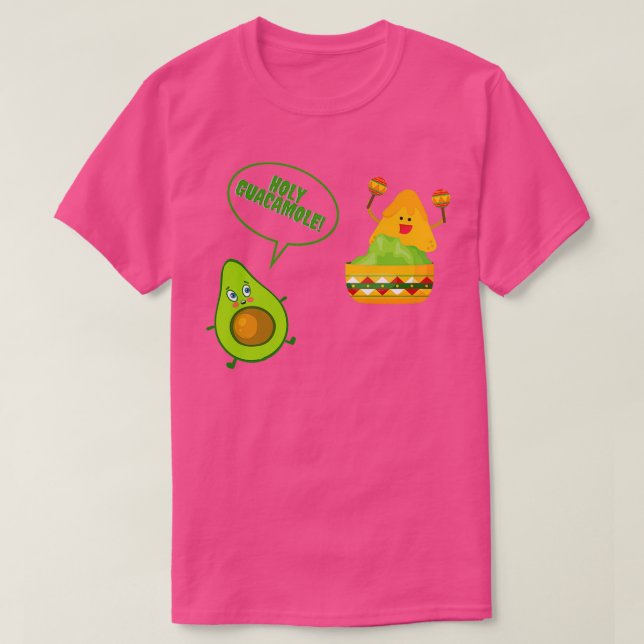 lustig schockiertes Avocado T-Shirt (Design vorne)