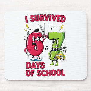 Lustig Six Seven 67 Schule Meme Zahlen Lehrer Schü Mousepad