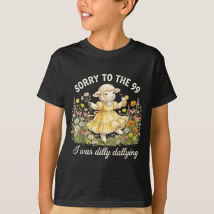 Lustig Sorry To The 99 Ich Habe Mich Gedrückt Chri T-Shirt