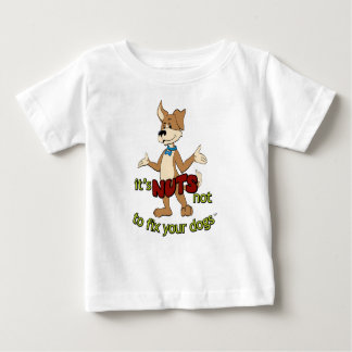 Lustig spay,/Neutrum Baby T-shirt