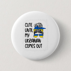 Lustig Süß, bis meine ukrainische Seite herauskomm Button