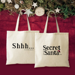 Lustig Süß Schh Es Ist Ein Weihnachtsgeschenk-Gehe Tragetasche