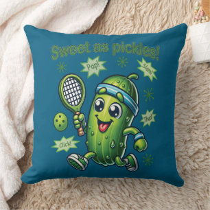 Lustig Süß wie Gurken Pickleball Kissen