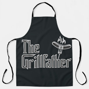 Lustig The Grillfather Schürze