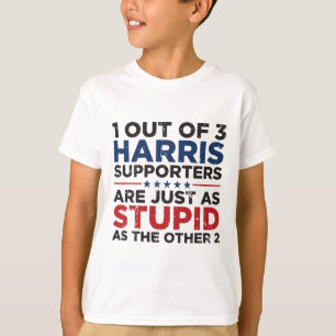 Lustig Trump 1 von 3 Kamala-Harris-Anhänger T-Shirt