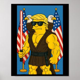 Lustig Trump 4. Mai Sei Mit Dir Vs Vatikan Christi Poster