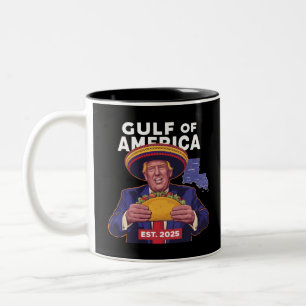 Lustig Trump Golf Von Uns Amerika 2025 Trump  Zweifarbige Tasse
